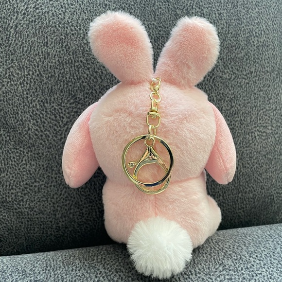 My Melody Plush x Rabbit Cosplay Costume Keychain - Picture 5 of 6